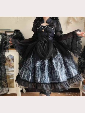 Silent Night Church Gothic Lolita Dress JSK (WS204)